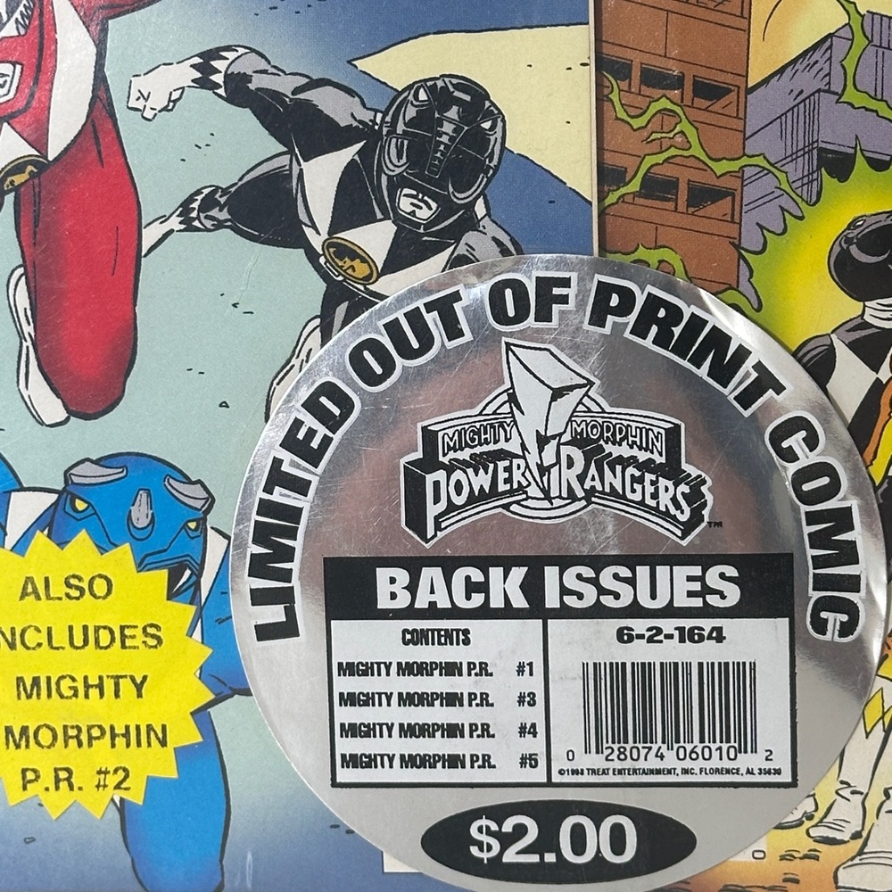 Power Ranger Mighty Morphin Comic Set - RARE NEW - Picture 5 of 5